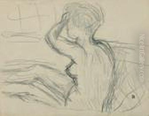 Nu A La Toilette/paysage - view 1