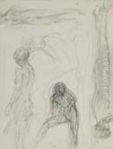 Feuille De Croquis by Pierre Bonnard