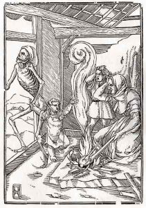 Death comes for the Child by Hans Holbein the Younger