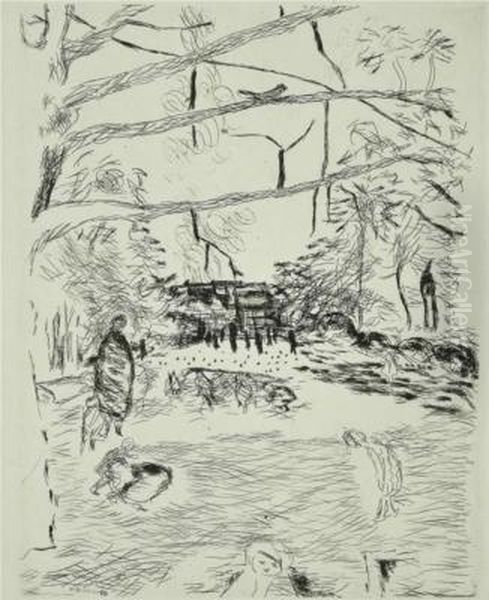 Le Parc Monceau - view 1