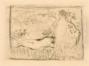 Two Nudes by Pierre Bonnard