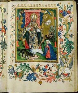 St Augustine with the Virgin and Child by Hans Holbein the Younger
