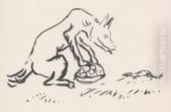 La Redemption Par Les Betes. - view 1