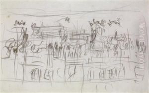 Etude De Boulevard by Pierre Bonnard