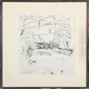 Le Parc Monceau by Pierre Bonnard