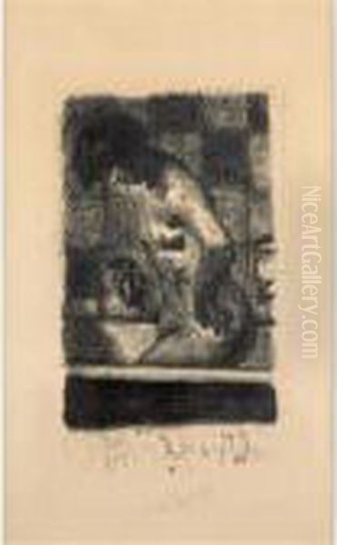 Femme Debout Dans Sa Baignoire (b. 94) - view 1