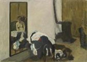 Femme A La Toilette by Pierre Bonnard
