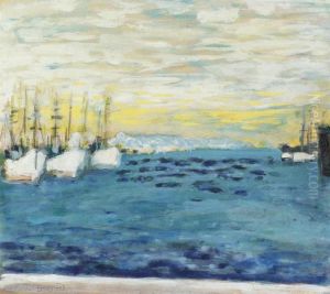 Port Mediterraneen by Pierre Bonnard