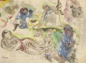 Le Printemps by Pierre Bonnard