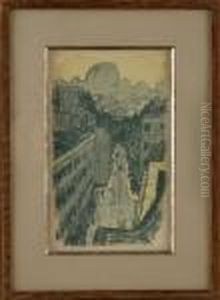 Rue Vu D'en Haut by Pierre Bonnard
