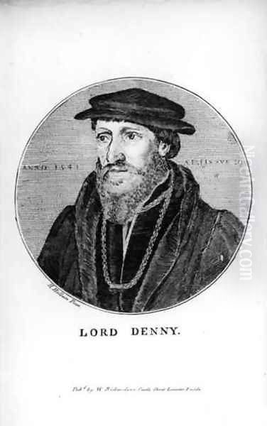 Portrait of Sir Anthony Denny 1501-49 - view 1