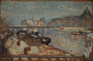 Les Quais De Paris by Pierre Bonnard