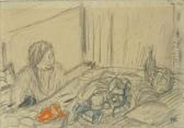 Femme Dans Un Interieur - view 1