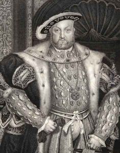 Portrait of King Henry VIII 1491-1547 2 by Hans Holbein the Younger