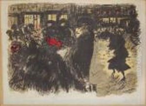 Place Le Soir by Pierre Bonnard