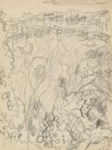 Esquisse De "paysage Du Cannet" by Pierre Bonnard
