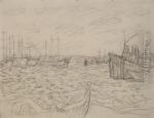 Port De Cannes by Pierre Bonnard