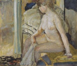 Nu Assis by Pierre Bonnard