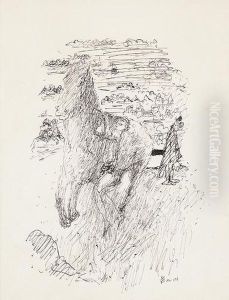 En Manege. by Pierre Bonnard