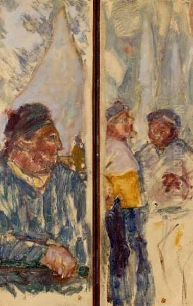 Pecheurs, Circa 1895 - view 1
