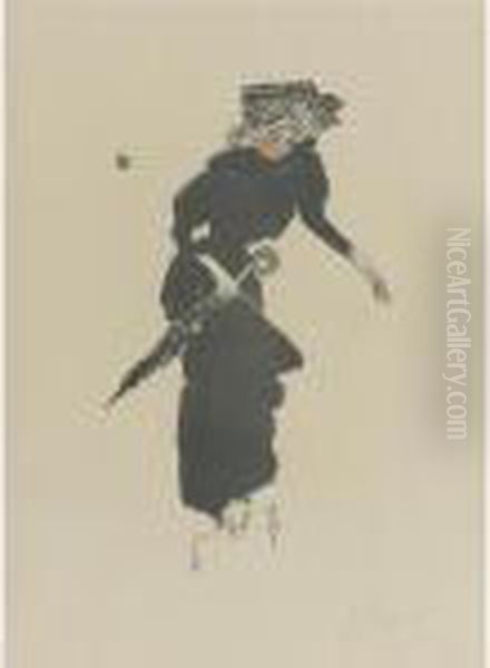 Femme Au Parapluie (bouvet 33) - view 1