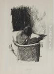 Le Bain, Premiere Planche (bouvet 92) by Pierre Bonnard