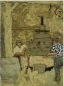 Le Pressoir Au Grand-lemps by Pierre Bonnard