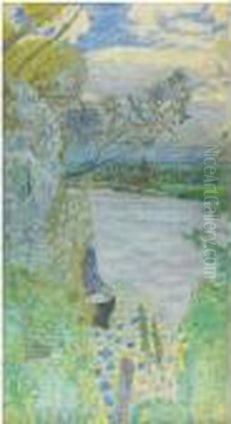 La Seine Pres De Vernon - view 1