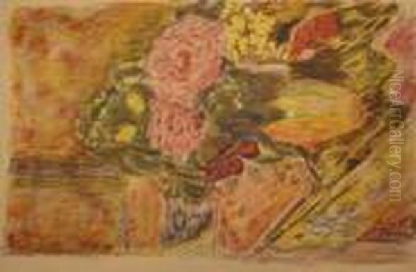 Fleurs (planche Pour L'album Pierre Bonnard). 1942-1946. - view 1