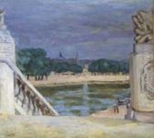 Paris, Vue De La Seine Au Pont Alexandre Iii by Pierre Bonnard