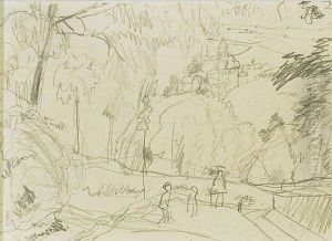 Etude Pour 'harmonie Jaune' by Pierre Bonnard
