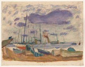 Le Port De Cannes by Pierre Bonnard