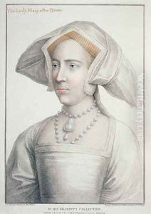 Portrait of The Lady Mary after Queen 1516-58