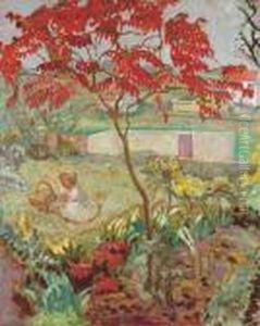 Le Jardin A L'arbre Rouge