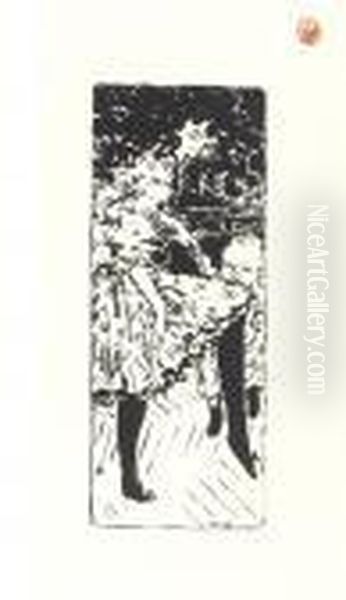 Danse. Blatt 14 Der Folge <petites Scenes Familieres>. - view 1