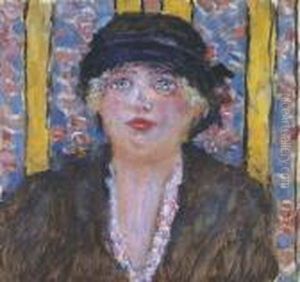 Femme Au Chapeau by Pierre Bonnard