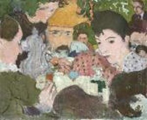 Etude Pour 'l'apres-midi Au Jardin' by Pierre Bonnard