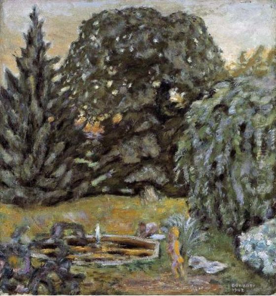 Au Grand Lemps Ou Parc, 1902. - view 1