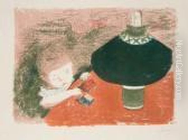 L'enfant A La Lampe (roger-marx, Bouvet 43) - view 1