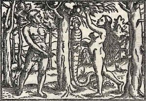 The Fall of Adam and Eve by Hans Holbein the Younger