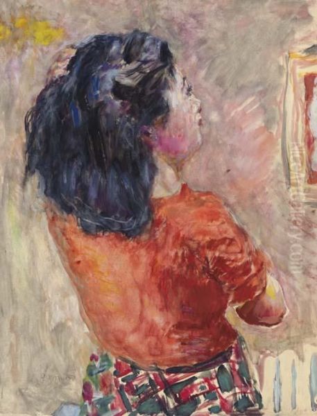 Jeune Fille, Vue De Dos - view 1