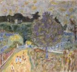 Le Chemin Jaune Aux Enfants by Pierre Bonnard