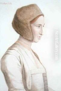 Mother Jackson nurse to the future Edward VI by Hans Holbein the Younger
