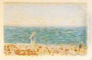 Sur La Plage by Pierre Bonnard