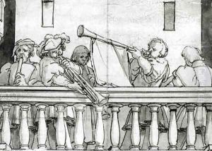 Musicians of Henry VIII by Hans Holbein the Younger