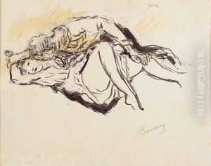 Les Amoureux, Circa 1919 by Pierre Bonnard