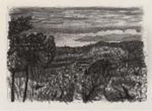La Nuit Tombe by Pierre Bonnard