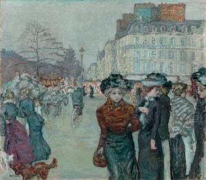Place Clichy by Pierre Bonnard