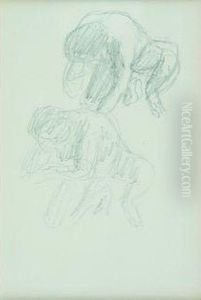 Baigneuse Accroupie by Pierre Bonnard