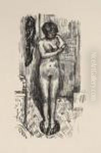 Etude De Nu by Pierre Bonnard